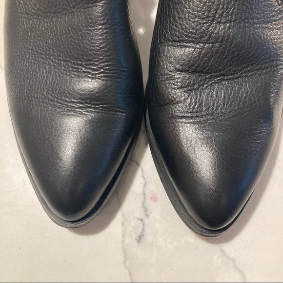 LA FEE Sz 39 Leather Slingback Mules with Buckle Closure NWOT - Picture 3 of 12